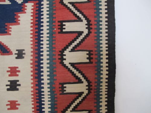 FINE CAUCASIAN KILIM CIRCA 1880 318M X 188M 10'4 X 6'2 - ADDITIONAL PHOTO 5