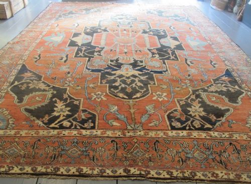 Striking North-west Persian Carpet, Circa 1890, 4.40m X 3.32m