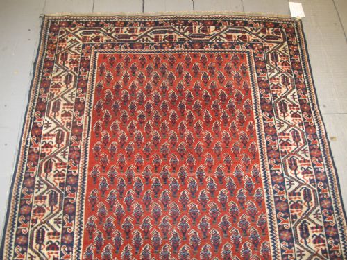 SERABEND RUG WITH BOTEHS PERSIA CIRCA 1900 232M X 125M - ADDITIONAL PHOTO 1