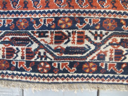 SERABEND RUG WITH BOTEHS PERSIA CIRCA 1900 232M X 125M - ADDITIONAL PHOTO 6