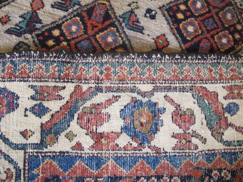 PERSIAN VILLAGE WOOL RUG CIRCA 1920 229M X 135M 7'6 X 4'4 - ADDITIONAL PHOTO 9