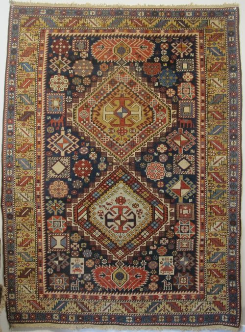 Exceptional Karagashli Shirvan Rug, Circa 1880 1.50m X 1.15m (59" X 45")