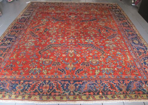 FINE PERSIAN KARAJA CARPET CIRCA 1880 332M X 285M