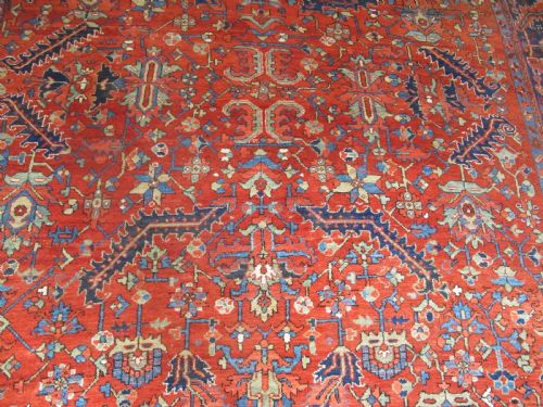 FINE PERSIAN KARAJA CARPET CIRCA 1880 332M X 285M - ADDITIONAL PHOTO 3