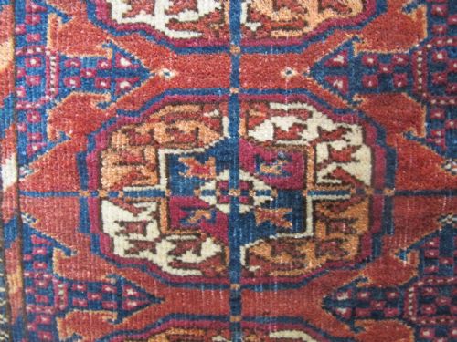 TEKKE WEDDING RUG CIRCA 1880 130M X 102M - ADDITIONAL PHOTO 5