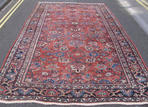 Decorative Mahal Carpet, Circa 1890, 3.40m X 2.30m