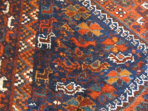 SMALL PERSIAN TRIBAL CARPET CIRCA 1900 262M X 178M - ADDITIONAL PHOTO 3