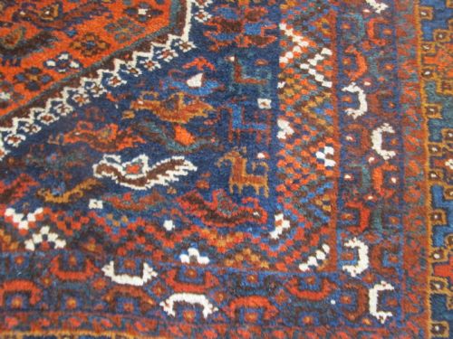 SMALL PERSIAN TRIBAL CARPET CIRCA 1900 262M X 178M - ADDITIONAL PHOTO 7
