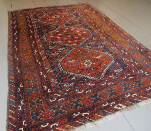 SMALL PERSIAN TRIBAL CARPET CIRCA 1900 262M X 178M - ADDITIONAL PHOTO 8