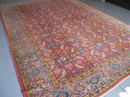 MAHAL CARPET 19TH CENTURY 370M X 265M - ADDITIONAL PHOTO 7