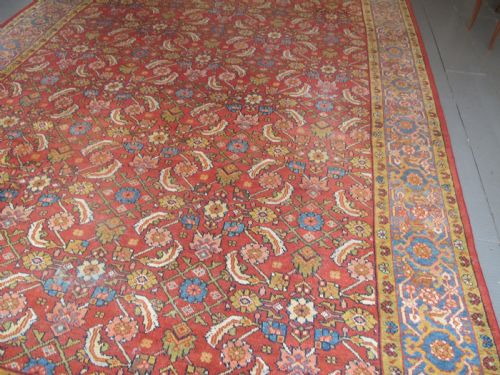 MAHAL CARPET 19TH CENTURY 370M X 265M - ADDITIONAL PHOTO 8