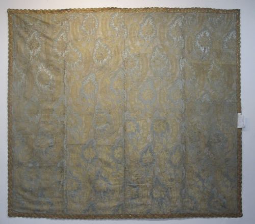 Silk and Metal Thread Brocaded Panel, Probably France, 18th Century, 2.10m X 1.90m