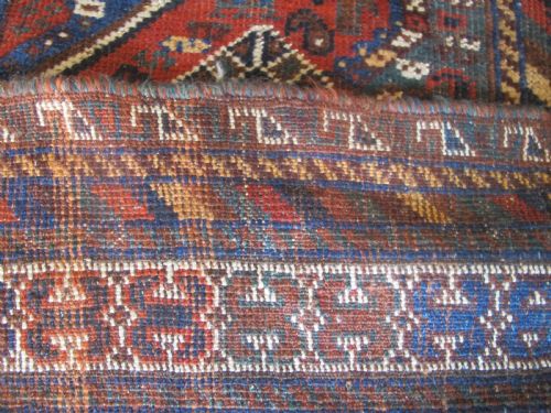 PERSIAN SHIRAZ RUG CIRCA 1900 162M X 105M - ADDITIONAL PHOTO 9