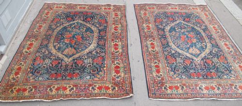 Pair of Fine Antique Tabriz Rugs, Circa 1900