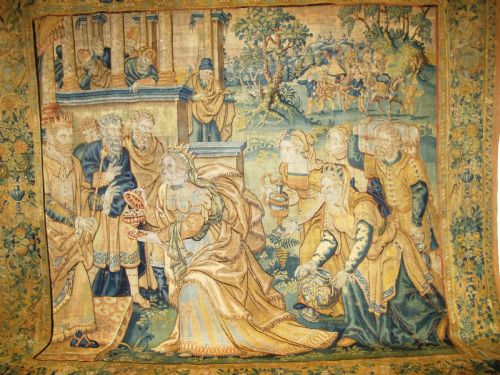 FLEMISH TAPESTRY CIRCA 1570 340M X 370M - ADDITIONAL PHOTO 1