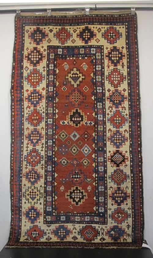 Antique Caucasian Rug, Circa 1870 2.20m X 1.20m