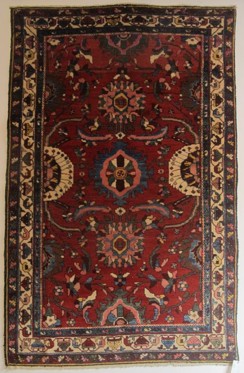 Bakhtiari Village Rug, Persia, Circa 1890, 2.04m X 1.33m