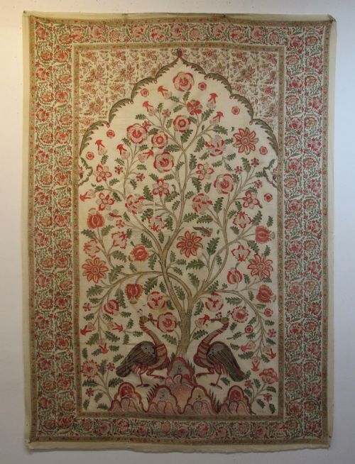 Indian Khalamkhari 'Tree of Life' Panel, Late 19th Century, 1.79m X 1.29m