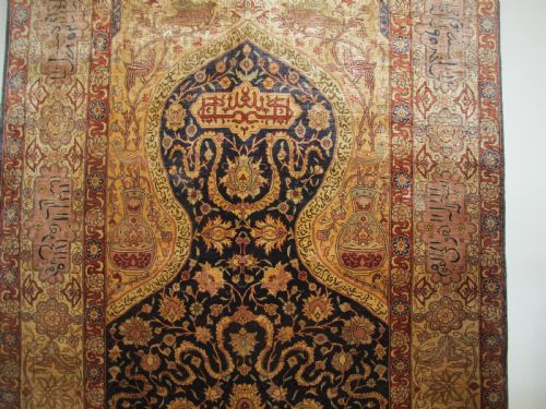 FINE TURKISH SILK RUG MID20TH CENTURY 193M X 129M - ADDITIONAL PHOTO 5