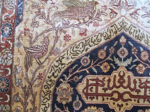 FINE TURKISH SILK RUG MID20TH CENTURY 193M X 129M - ADDITIONAL PHOTO 9
