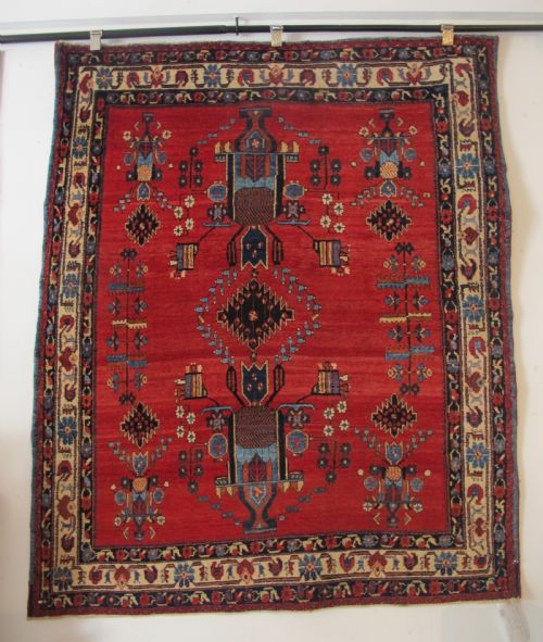 Persian Village Rug, Circa 1900, 1.69m X 1.43m