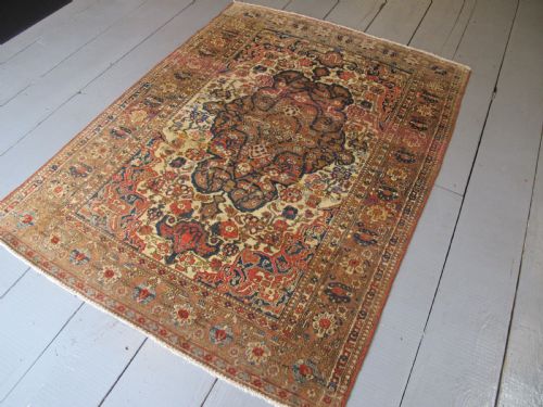 FINE PERSIAN ISFAHAN RUG CIRCA 1910 192M X 141M - ADDITIONAL PHOTO 2