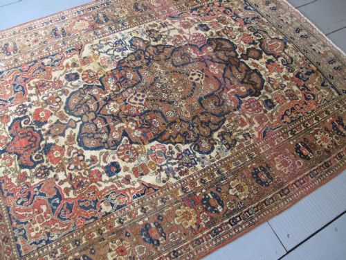 FINE PERSIAN ISFAHAN RUG CIRCA 1910 192M X 141M - ADDITIONAL PHOTO 14