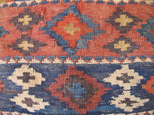 KURDISH BAG CUSHION CIRCA 1880 50CM X 50CM - ADDITIONAL PHOTO 4