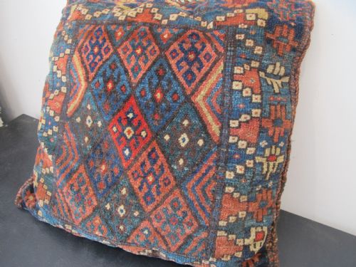 KURDISH BAG CUSHION CIRCA 1880 50CM X 50CM - ADDITIONAL PHOTO 11