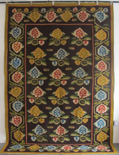 Fine Ukrainian Kilim, Circa 1900, 3.05m X 2.07m