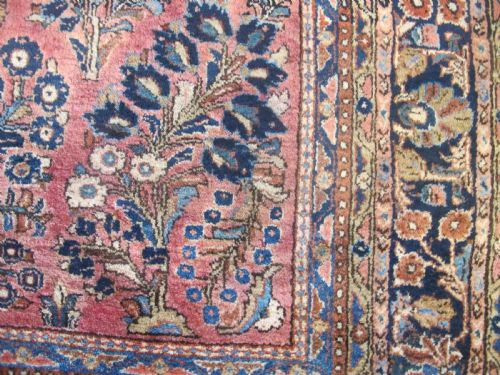 FINE 'MOHAJARRAN' SAROUK RUG WEST PERSIA CIRCA 1920 199M X 128M - ADDITIONAL PHOTO 8