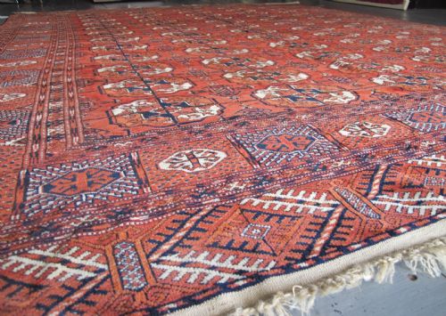 FINE TEKKE CARPET CENTRAL PERSIA CIRCA 1880 315M X 252M - ADDITIONAL PHOTO 1