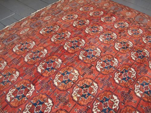FINE TEKKE CARPET CENTRAL PERSIA CIRCA 1880 315M X 252M - ADDITIONAL PHOTO 14