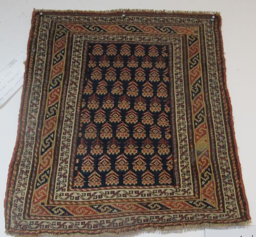 Shahsavan Soumac Bagface, Circa 1870, 56cm X 52cm