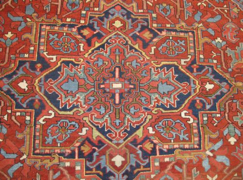 KARAJA CARPET WITH INTENSE COLOURS NORTHWEST PERSIA CIRCA 1890 357M X 268M - ADDITIONAL PHOTO 2