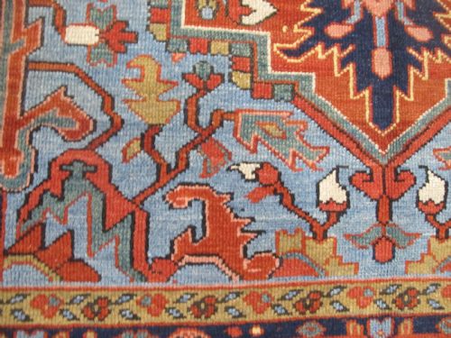 KARAJA CARPET WITH INTENSE COLOURS NORTHWEST PERSIA CIRCA 1890 357M X 268M - ADDITIONAL PHOTO 5