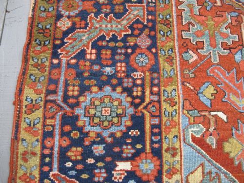 KARAJA CARPET WITH INTENSE COLOURS NORTHWEST PERSIA CIRCA 1890 357M X 268M - ADDITIONAL PHOTO 7