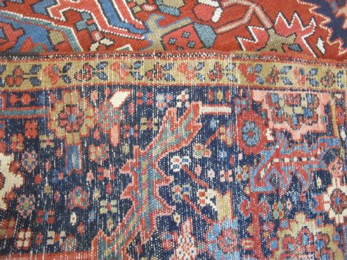 KARAJA CARPET WITH INTENSE COLOURS NORTHWEST PERSIA CIRCA 1890 357M X 268M - ADDITIONAL PHOTO 10