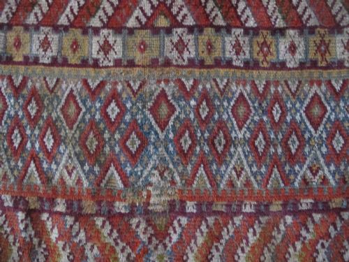 GLAOUI RUG HIGH ATLAS MOUNTAINS CIRCA 1900 155M X 134M - ADDITIONAL PHOTO 7