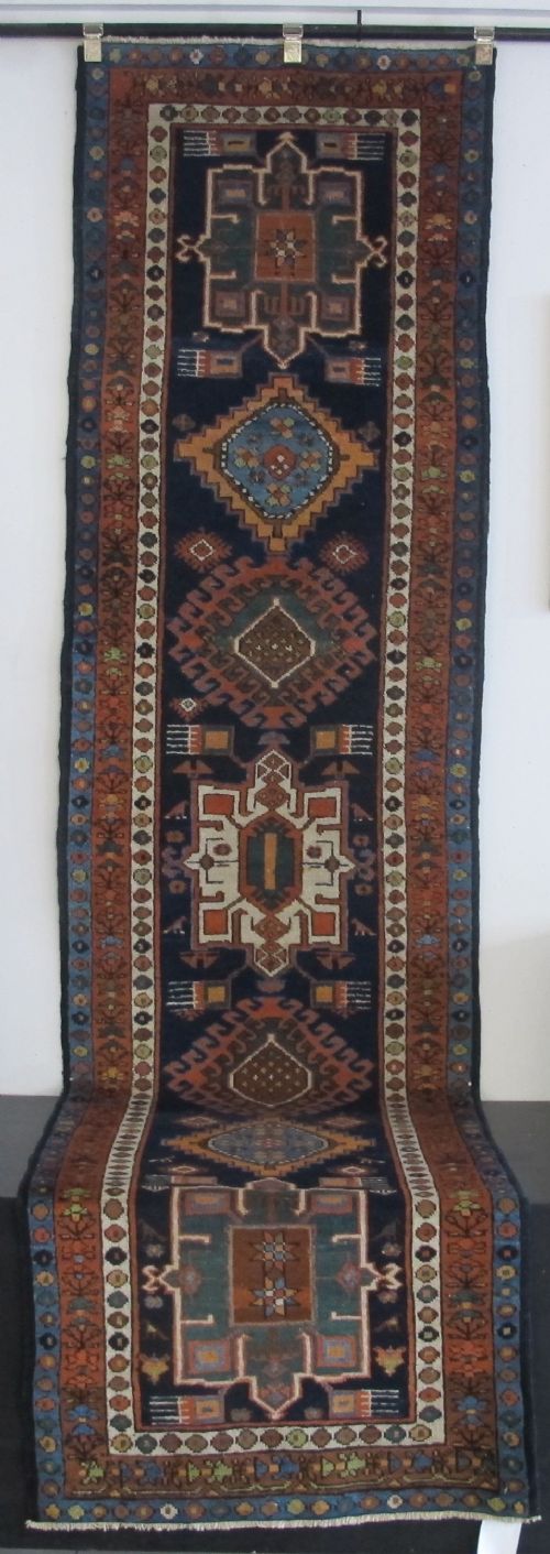 North-West Persian Runner, Circa 1880, 3.18m x 0.81m