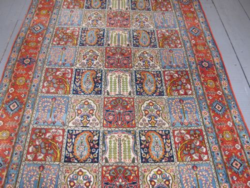 FINE QUM RUG CENTRAL PERSIA CIRCA 1940 214M X 133M - ADDITIONAL PHOTO 5