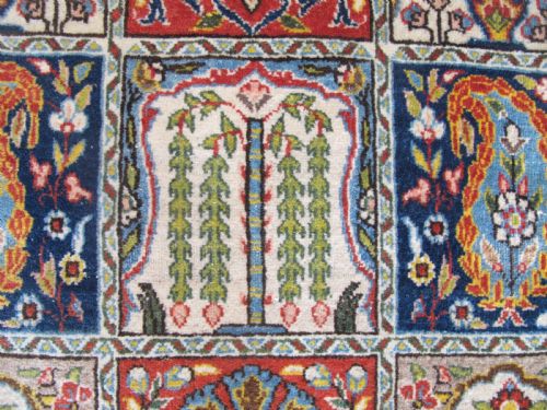 FINE QUM RUG CENTRAL PERSIA CIRCA 1940 214M X 133M - ADDITIONAL PHOTO 7