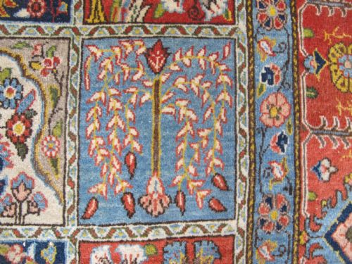 FINE QUM RUG CENTRAL PERSIA CIRCA 1940 214M X 133M - ADDITIONAL PHOTO 9