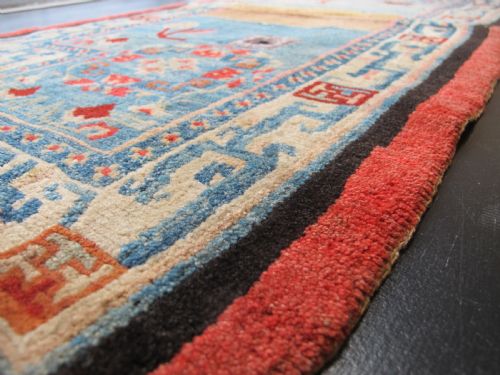 TIBETAN SADDLE COVER LATE 19TH CENTURY 131M X 065M - ADDITIONAL PHOTO 1