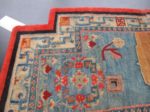 TIBETAN SADDLE COVER LATE 19TH CENTURY 131M X 065M - ADDITIONAL PHOTO 5
