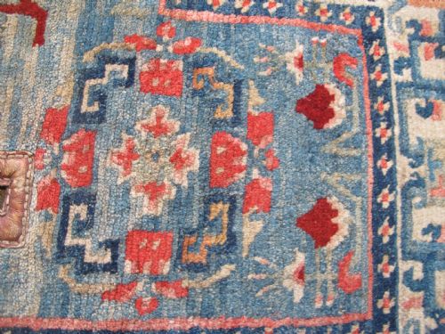 TIBETAN SADDLE COVER LATE 19TH CENTURY 131M X 065M - ADDITIONAL PHOTO 8