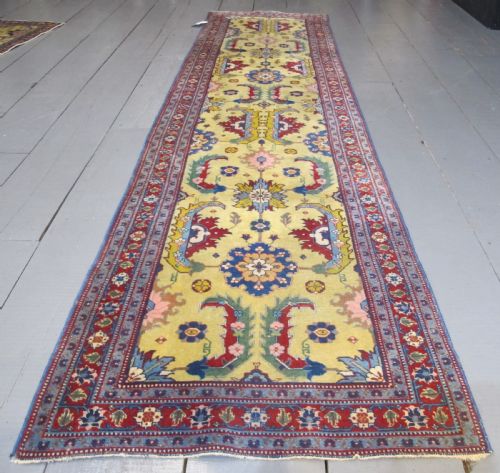 Narrow Persian Runner, 3.50m X 0.86m (11'6" X 2'10")