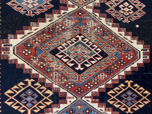 FINE SHIRVAN RUG CAUCASUS CIRCA 1880 142M X 242M - ADDITIONAL PHOTO 4