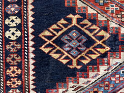 FINE SHIRVAN RUG CAUCASUS CIRCA 1880 142M X 242M - ADDITIONAL PHOTO 12