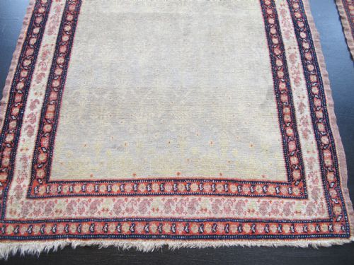A PAIR OF FINE SENNEH RUGS WEST PERSIA CIRCA 1880 104CM X 62CM EACH - ADDITIONAL PHOTO 4